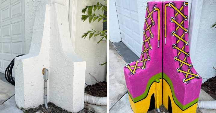 Street Artist Turned 25 Boring Street Objects Into Works Of Art (New Pics)
