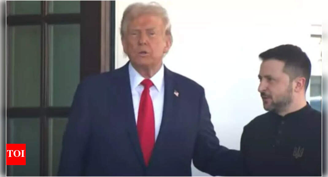 ‘Shouted, cursed, and tossed maps’: Trump urged Zelenskyy to accept Putin’s terms or be ‘destroyed’