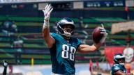 Dallas Goedert did not practice Wednesday