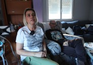 Lourdes Prieto, mujer de un enfermo de ELA en Salamanca: «Es una sentencia de muerte»