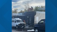 Person injured in building fire in Lewiston