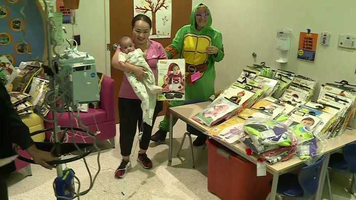 Children's Wisconsin brings Halloween fun to patients with on