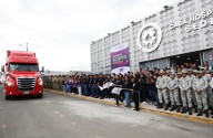 Gobernadora da banderazo de salida a 75 toneladas de ayuda humanitaria para damnificados por lluvias en Puebla, Hidalgo y Veracruz