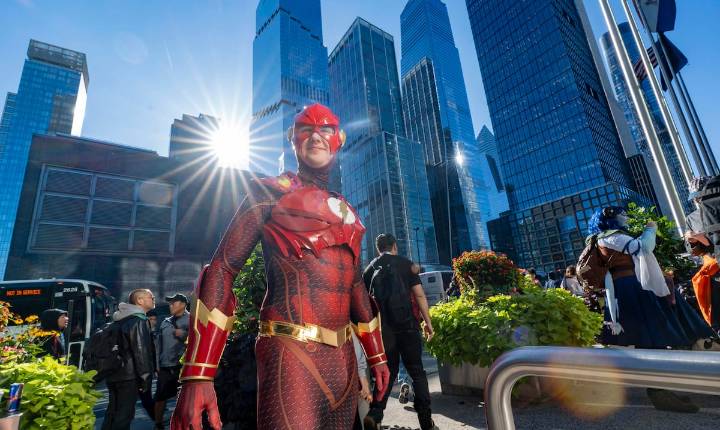 FOTOS: Los superhéroes y villanos que llegaron al New York Comic Con