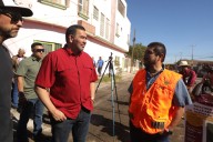 Supervisa alcalde obra en colonia Jardines del Aeropuerto