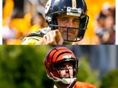Duelo de 40 años: Aaron Rodgers y Joe Flacco hacen historia en el Steelers vs Bengals