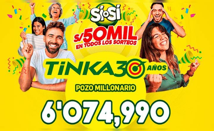 Sorteo de La Tinka del 1 de octubre: resultados completos y ganadores del Pozo Millonario