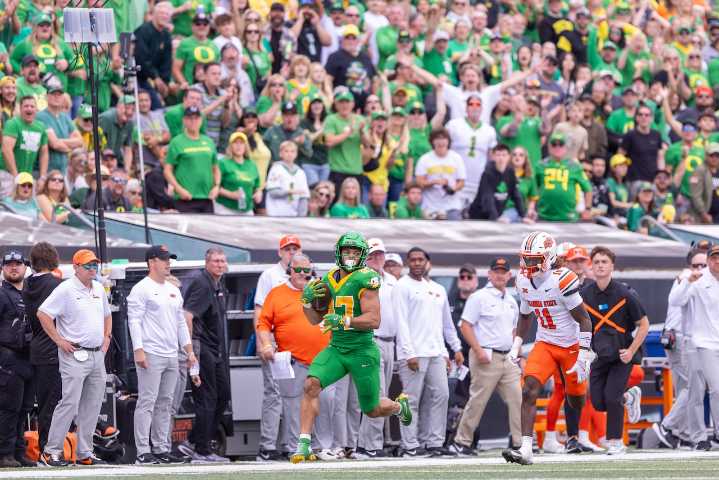 Oregon running back Jayden Limar expected to be out for ‘a little bit’