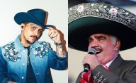 Christian Nodal y Vicente Fernández sorprenden con dueto póstumo de “Estos celos”