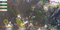 Lluvias fuertes, vientos y oleaje: Oaxaca bajo vigilancia por Onda Tropical 35