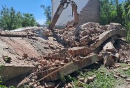 La Tigra: un herido al caer una pared de la ex cooperativa La Unión