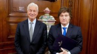 Milei participó de la cena de gala organizada por el CEO de JP Morgan
