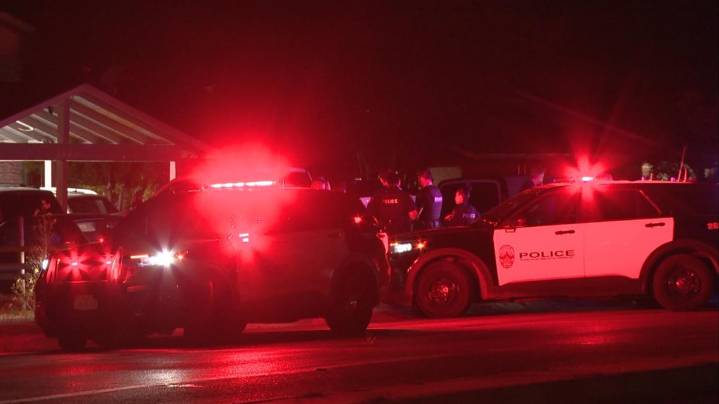 Officer fires at vehicle after drive