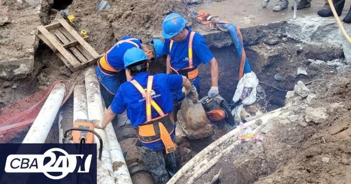 Obra de Aguas Cordobesas: desvío de tránsito en Duarte Quirós y Paso de los Andes