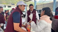 Entrega CAASIM apoyos coordinados en beneficio de Metztitlán y Eloxochitán