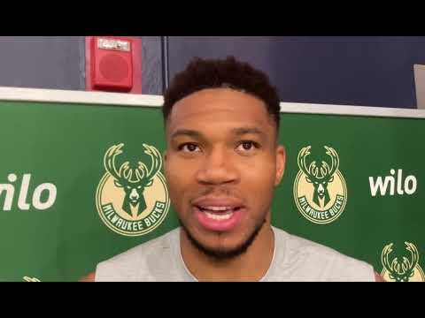 Giannis Antetokounmpo speaks on joining Bucks in training camp after recovering from COVID
