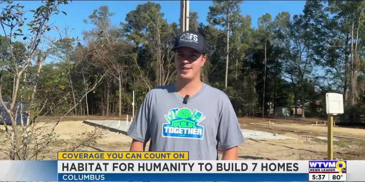 Habitat for Humanity building seven homes in the coming months