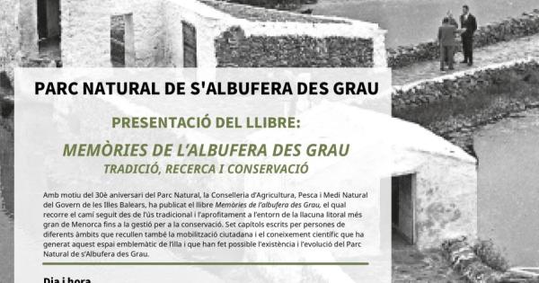 Presentación del libro 'Memòries de l’albufera des Grau. Tradició, recerca i conservació' en Maó