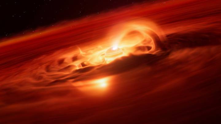 Hallan un planeta errante que crece a ritmo récord
