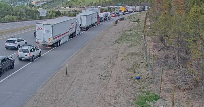 Resurfacing project on westbound I-70 near Silverthorne starts Monday, closing two lanes of traffic