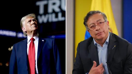 Trump llama “matón” a Petro y suspende ayuda a Colombia