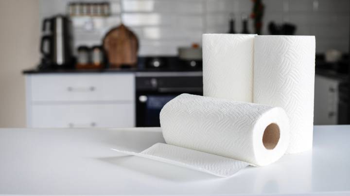 The $1.50 Dollar Tree Paper Towel Hack That Saves Kitchen Space