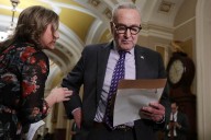 Senator Schumer sees US shutdown stretching into November