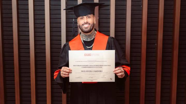 Nicky Jam recibe doctorado honoris causa en Colombia por su trayectoria artística