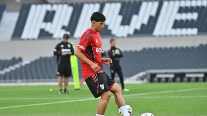 Quién es Cristian Jaime, la joya de River que debutó ante Sarmiento de Junín