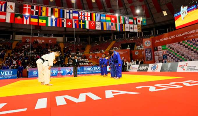 Se dio inicio al Grand Prix 2025 de judo en el Coliseo Eduardo Dibós del IPD