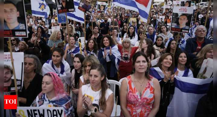 Gaza ceasefire: Crowds gather across Israel to welcome returning hostages; Netanyahu pens a note
