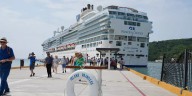 Arribo de cruceros, por debajo de cifras de 2024 en Huatulco
