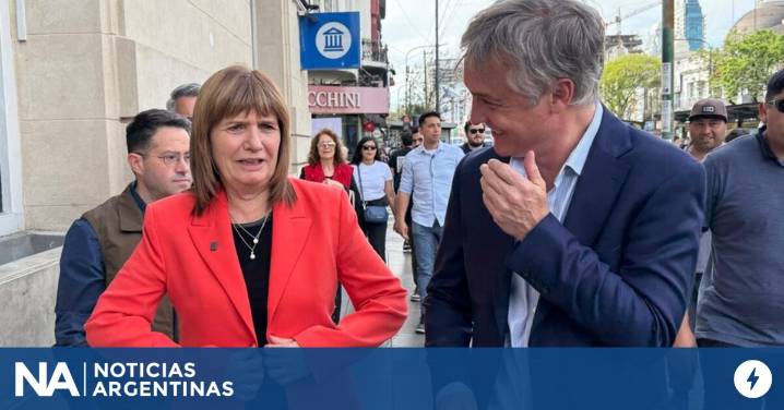 Patricia Bullrich se mostró con De Andreis, tras el llamativo mensaje de Macri