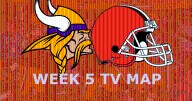 Cleveland Browns vs. Minnesota Vikings: Week 5 TV Map
