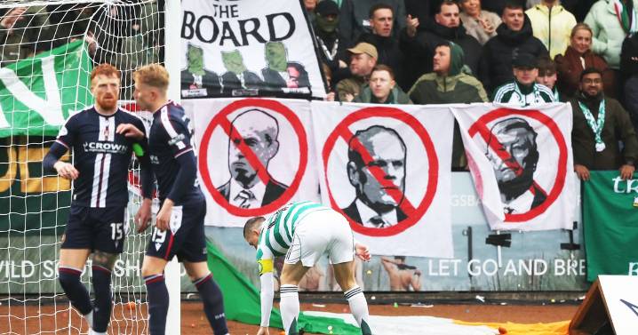 Chris Sutton brands Celtic fans 'idiotic' over bouncy ball anti-board protest that halts Dundee clash