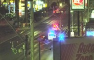 Motorcyclist hospitalized in southwest Las Vegas valley crash