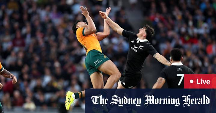 Bledisloe Cup LIVE updates: Wallabies face All Blacks in Perth