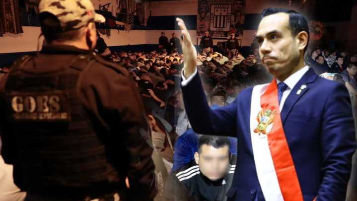 Nuevo presidente José Jerí realiza megaoperativo en penales de Lurigancho, Trujillo y Challapalca