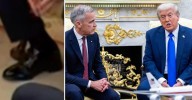 Donald Trump's Massive Cankles Seen During Canada Prime Minister Meeting