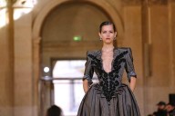 Vivienne Westwood brings beauty from chaos and dying sunflowers in Paris