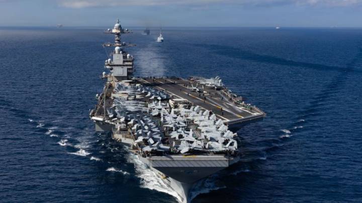 US Navy’s ‘most lethal combat platform,’ the carrier USS Gerald R Ford, is being sent to the Caribbean
