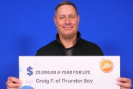 Lottery player chooses lump sum after winning $25K/year for life