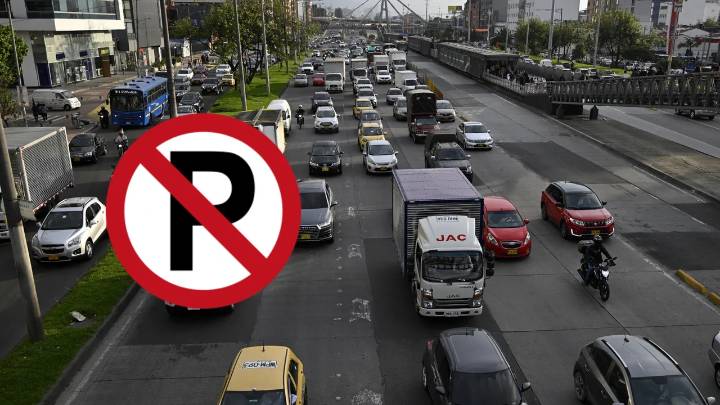 Prohibido parquear: ¿la norma empieza antes o después de la señal?