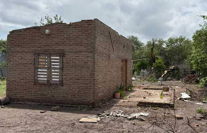 Coronel Du Graty: asisten y coordinan acciones junto al municipio tras el fuerte temporal