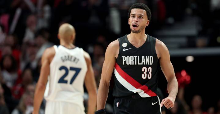 Blazers Showcase Exciting Identity Against T