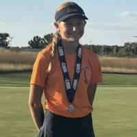 Elliott places third, Lovel ninth in girls state golf