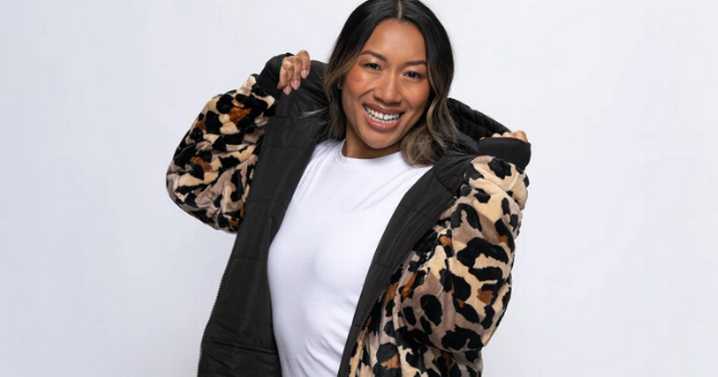 'Brilliant' Oodie coat is reversible and there's 40% discount