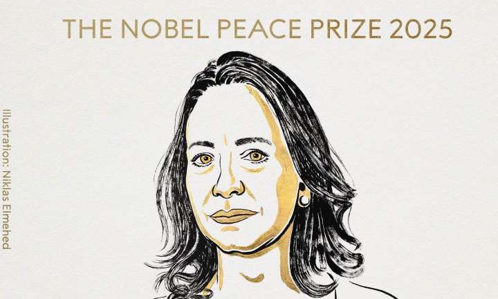 Maria Corina Machado wins 2025 Nobel Peace Prize, Trump's hopes dashed