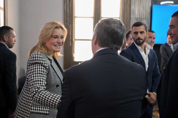 Maru Campos se reúne con líder nacional de Coparmex