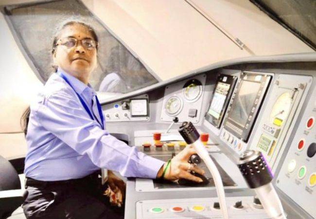 Asia's 1st woman loco pilot Surekha Yadav retires after 36